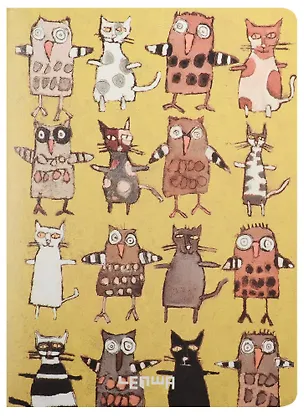 Записная книжка А6 48л кл. "Kathy`s animal" карт.обл., тонир.внутр.блок, сшивка, LENWA 241136