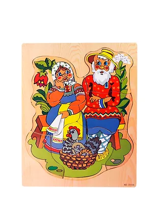 Курочка Ряба (D104) (развивающая деревянная игра) 2393672