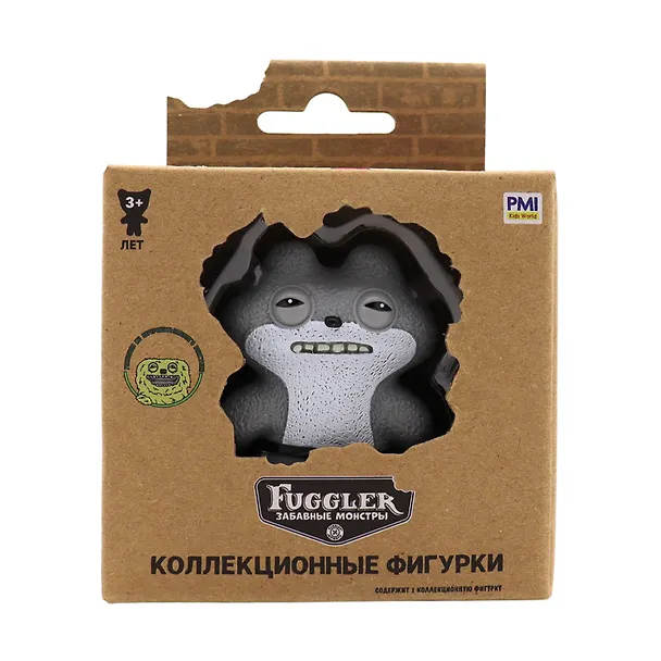 Коллекционная фигурка Fugglers Усталый волк (серый) (FG2012-14) 3133878 — 2