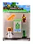 Коллекционные фигурки Minecraft Снежный голем,Ифрит,Зелёный крипер,Кот,Скрытый персонаж (MC2040D) — 3123842 — 1