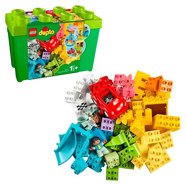 LEGO DUPLO: Большая коробка с кубиками, 85 деталей (10914) 3126516 — 1