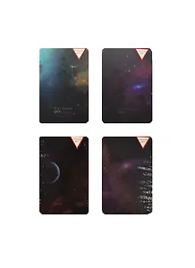 Блокнот Космос (крафт) (140 стр) (15х10) (12011600)