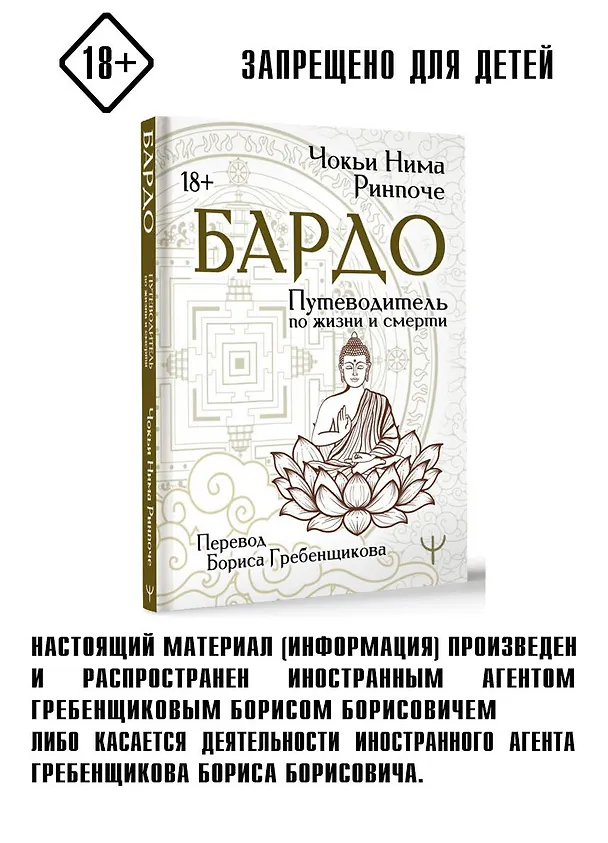 Книга Бардо. Путеводитель по жизни и смерти. Перевод Бориса Гребенщикова (Чокьи Ньима Ринпоче) — 5