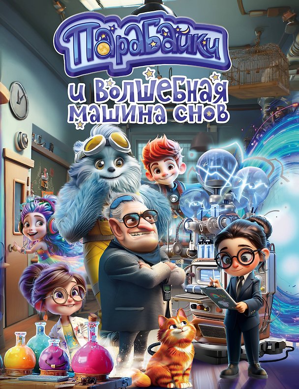 Книга Парабайки и волшебная машина снов (Анастасия Приказчикова, Дмитрий Чугунов, Алексей Мирошник) — 1