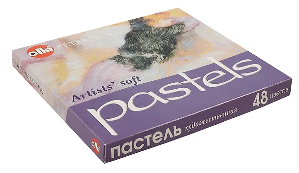 Пастель художественная 48цв "Портрет" soft, к/к, olki 3036378 — 2