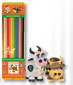 Набор для детского творчества. Бычок и коровка