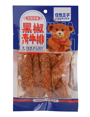 Снек Соевое мясо Shenyang Yangyang Стейк с черным перцем, 72г 3113218