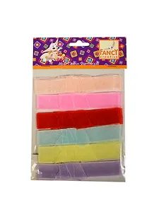 Ленточки нейлоновые FANCY CREATIVE 6 шт., длина 70 см, ширина 2 см., п/п с е/подвесом