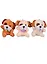 Брелок Собачка с бантиком 8см 12-01644-dog3 — 2591199 — 2