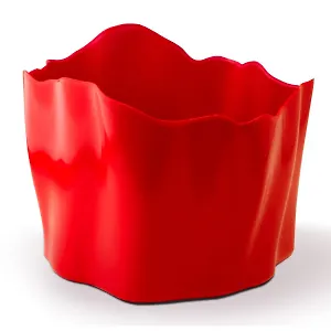 Средний дизайнерский органайзер "Абстракция" красный (QL10142-RD)