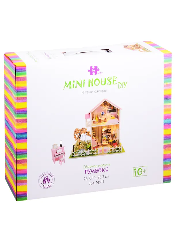 Интерьерный конструктор для творчества Румбокс MiniHouse В тени сакуры 2832005 — 1