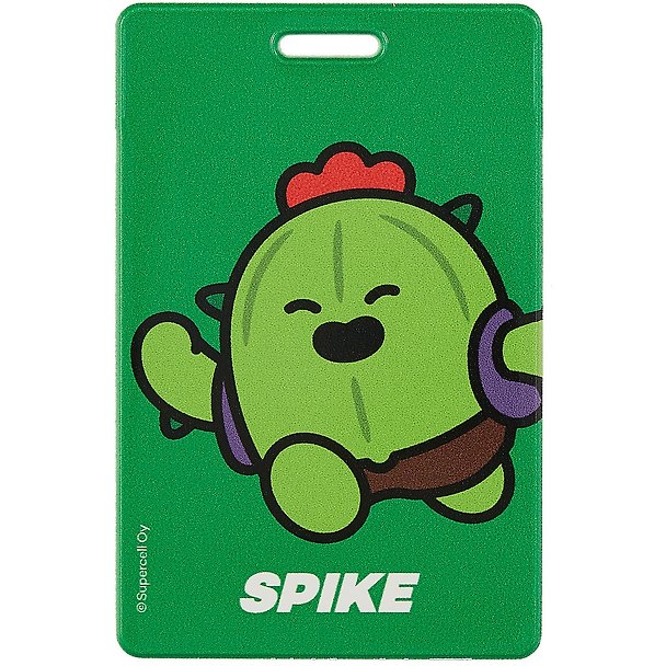 Обложка для проездного «Brawl Stars. Spike», ПВХ 2913137 — 1