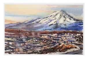 Открытка Петропавловск-Камчатский Вулкан 3124216