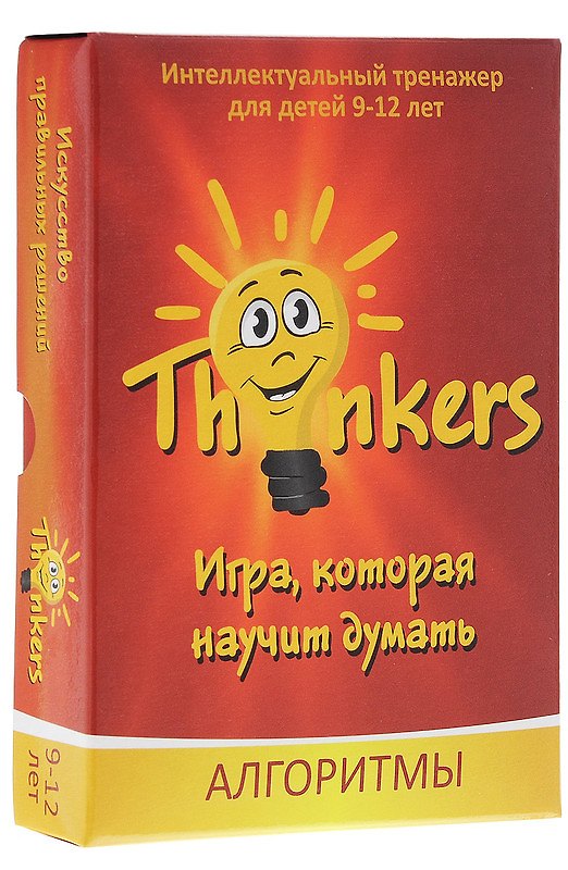 Логическая игра THINKERS 9-12 лет - Алгоритмическая логика 72495 312628 — 1