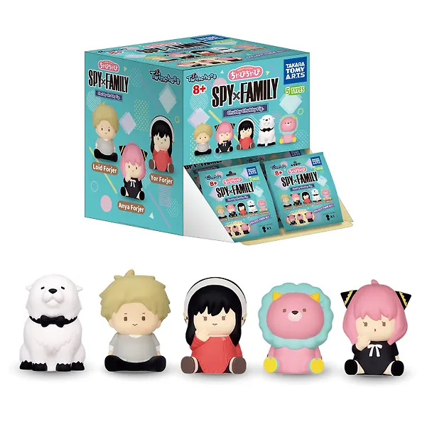 Фигурка коллекционная Twinchees Семья шпиона SPY X FAMILY Chubby Chubby в ассортименте (5см) (69030) 3124378 — 1