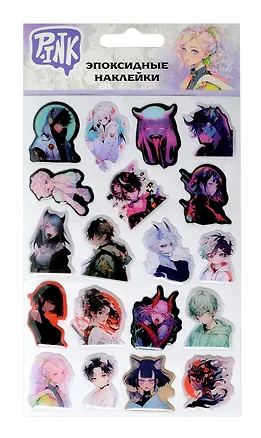 Наклейки эпоксидные 110х200 (Аниме 2) 3087972