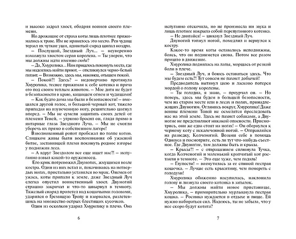 Книга Огонь и лед (Эрин Хантер) — 3