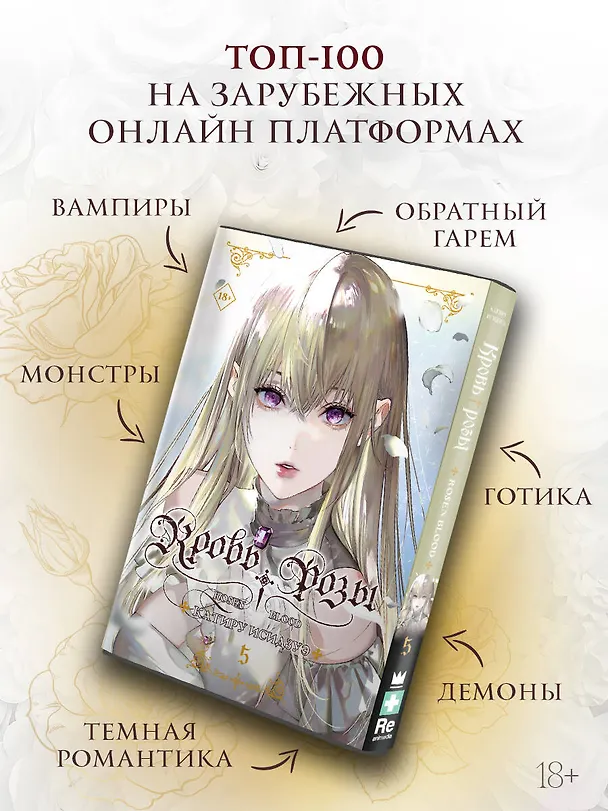 Книга Кровь розы. Rosen Blood. Том 5 (Катиру Исидзуэ) — 5
