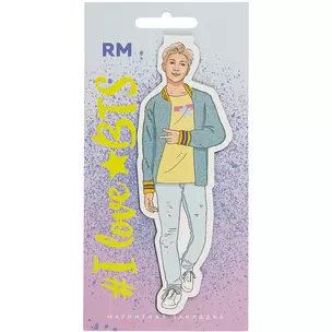 Фигурная магнитная закладка. BTS. RM — 2755307 — 1