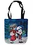 Сумка шоппер Гравити Фолз М/Д 30*25см черная с принтом — 2636021 — 1
