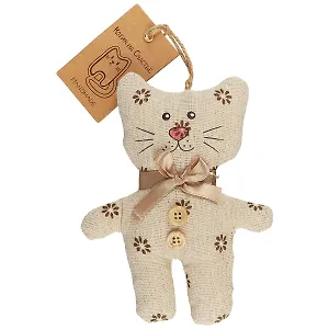 Котик на счастье (14 см) (текстиль)