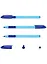 Ручка шариковая Erich Krause, U-109 Neon Stick&Grip, Ultra Glide Technology, синяя 1 мм — 2928640 — 2