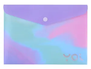 Папка-конверт Yoi, "Градиент", на кнопке A5