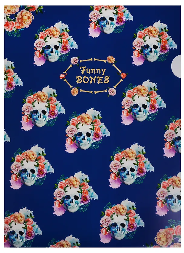 Папка -уголок «Funny bones» А4, пластик 0.18 мм 244055 — 1