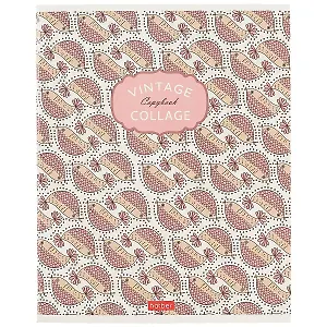 Тетрадь в клетку Hatber, Vintage collage, 80 листов, в ассортименте