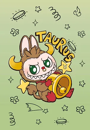 Книга The Monsters. Астрологический блокнот Телец (Лабубу) ()