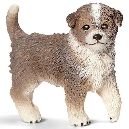 Игрушка, Schleich/Шляйх, Фигурка Австралийская овчарка, щенок 320648 — 1