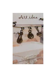 Кулон Божья коровка (QA-274) (1см) (1шт) (упаковка)