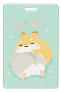 Чехол для карточек вертикальный Хомячки парочка U&Me (ДК2024-463)