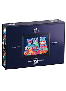 Пазл деревянный День дружбы DaVICI 180 элементов