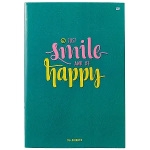 Тетрадь в клетку BG, "Модный слоган", А4, 96 листов, в ассортименте