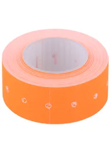 Лента для этикет-пистолета 21*12мм 500шт/рул., оранжевая