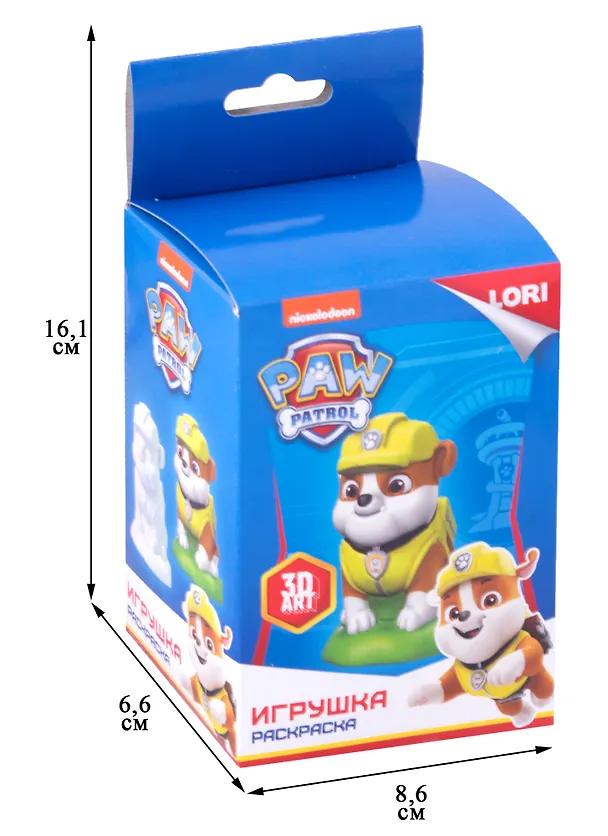 3D Art. Игрушка-раскраска "Щенячий патруль. Крепыш" 2885438 — 2