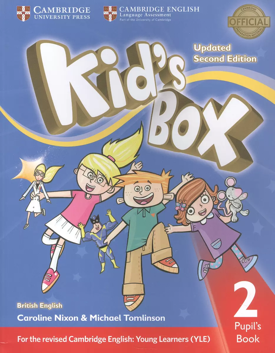 Kids Box. British English. Pupils Book 2. Updated Second Edition (Caroline  Nixon, Michael Tomlinson) - купить книгу с доставкой в интернет-магазине ...