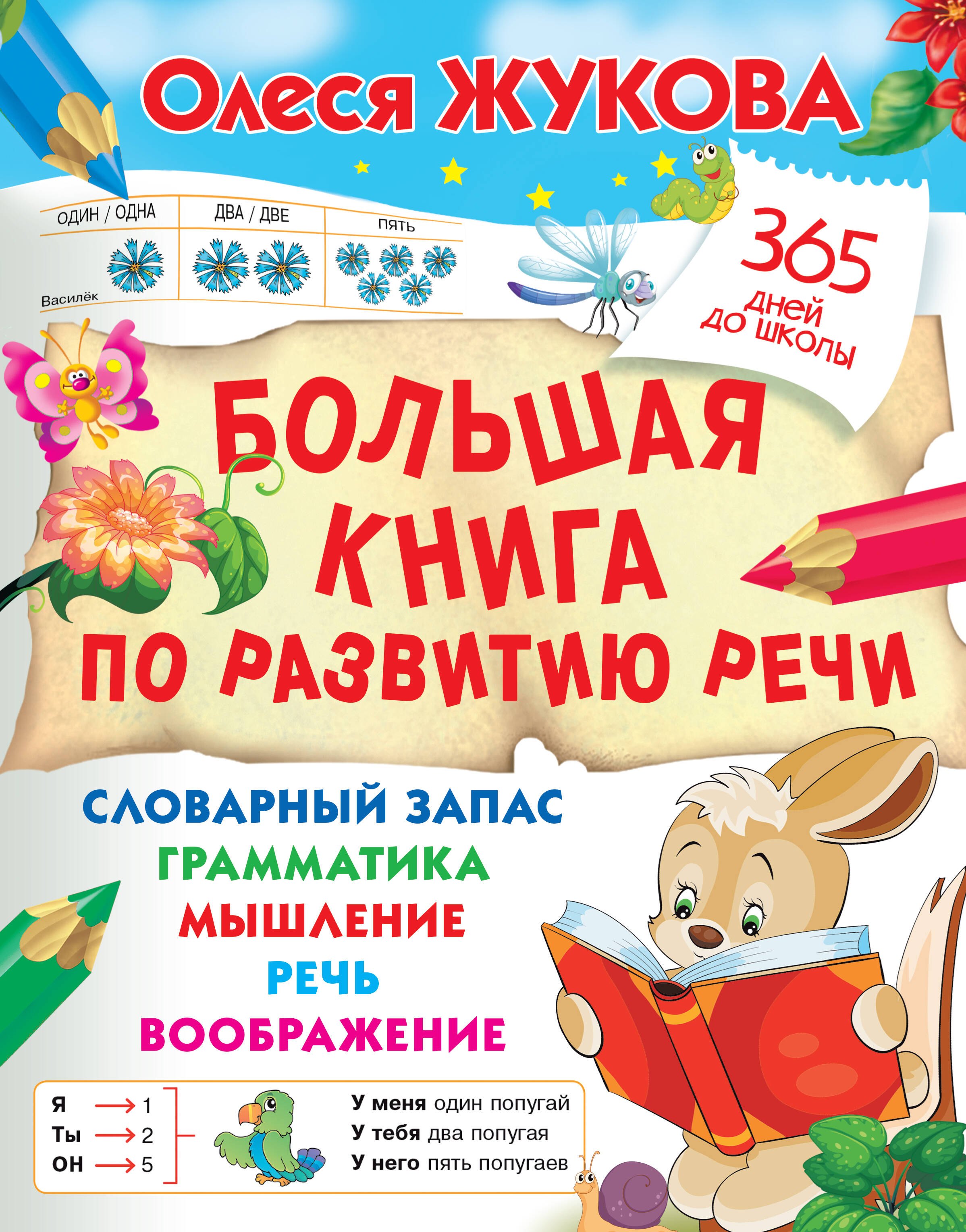

Большая книга по развитию речи
