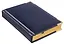 Ежедневник дат. 2026г. А6 176л "Status" темно-синий, 7Б, тв.переплет, иск.кожа, обл.поролон, мет.уголки, тонир.блок, цв.торец, ляссе, инд.уп — 3114902 — 2