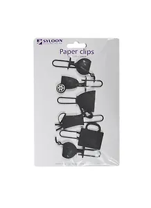 Скрепки "Вечеринка" (6шт) (блистер)