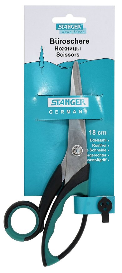 Ножницы офисные эргономичные Stanger, 180 мм 2984304 — 1
