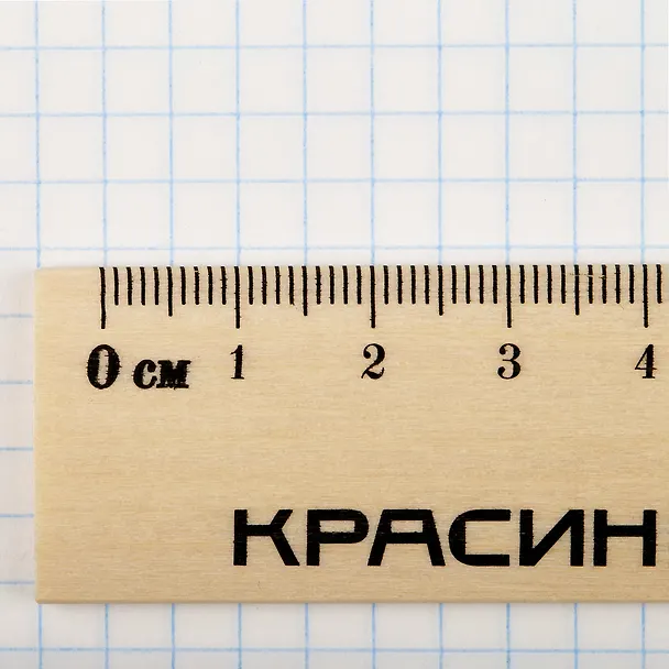 Линейка 40 см, деревянная, Красин 3107285 — 4
