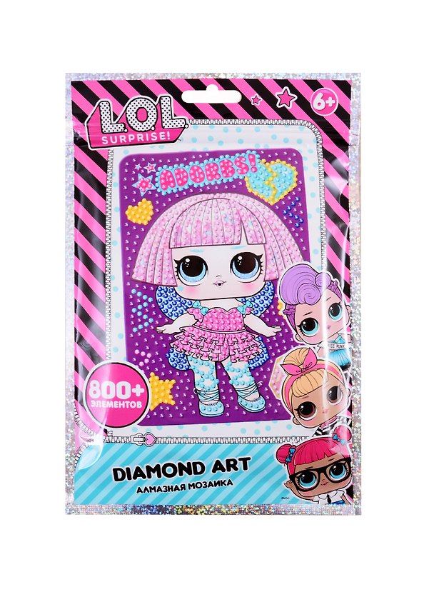 Алмазная мозаика LOL Adorbs (10х15) (LA0017) 2845459 — 1