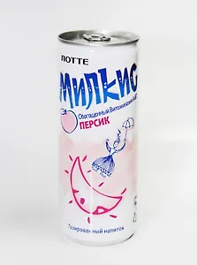 Милкис Персик газ. 0,25 л (ж/б)