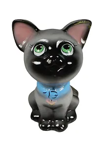 Копилка керамика Котик Гаврик серый сиам (13х14х20) (1148375)