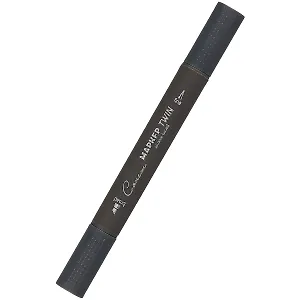 Маркер художественный "Сонет" холодный серый 9, двухсторон., тонк. и широк.долото, Сонет