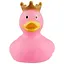 Игрушка для купания LiLaLu Уточка в короне розовая — 2530526 — 2