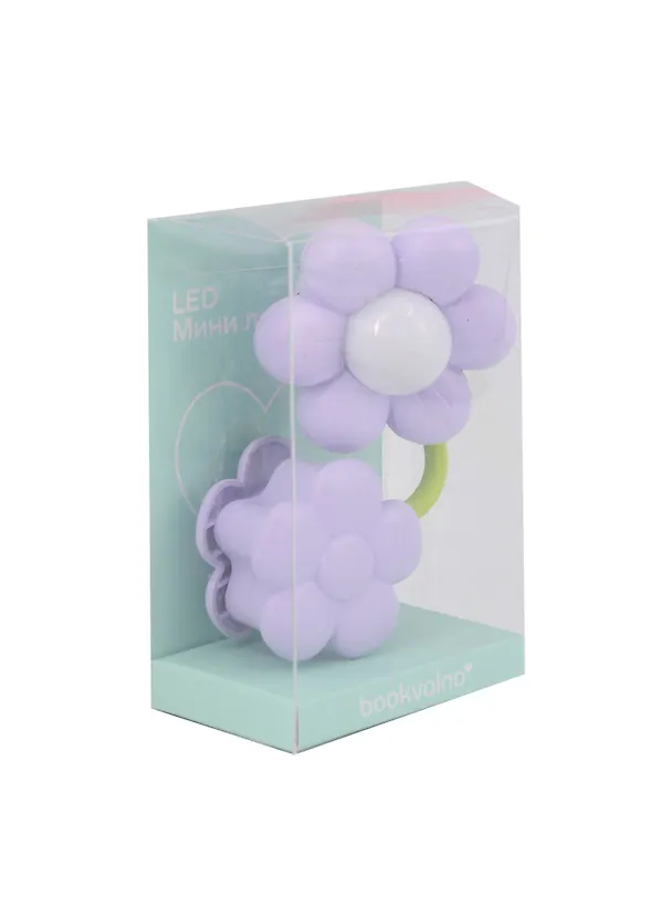 Мини-лампа LED с зажимом Ромашка (пластик) (13,5х5,5) 3047285 — 8