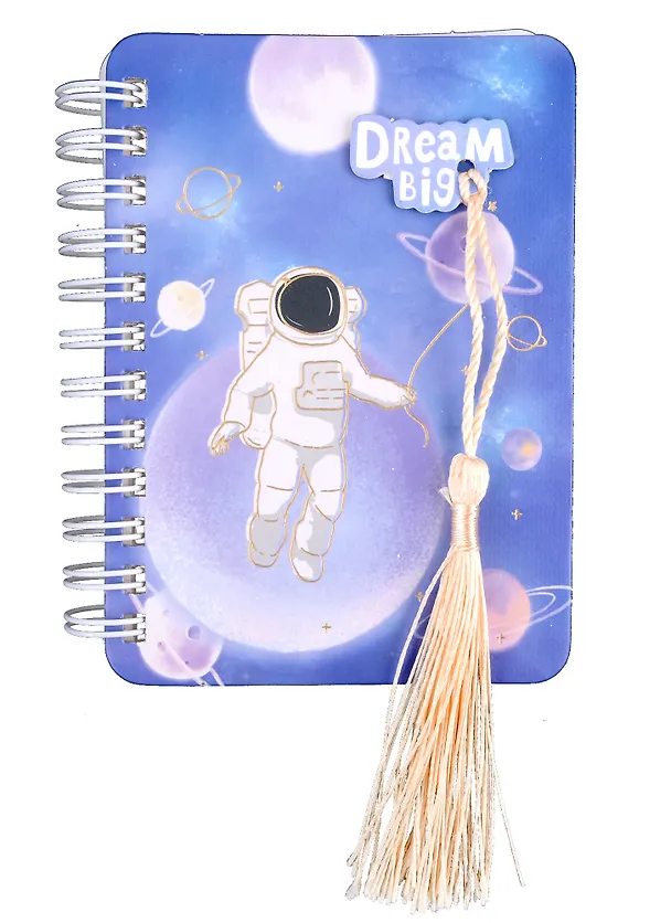 Записная книжка «Dream big» А6, 80 листов в линейку, спираль 2879680 — 1